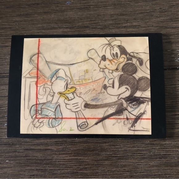 Disney Classic Movie Postcards: Mickey Mouse and Friends 5 pack. - Picture 2 of 7